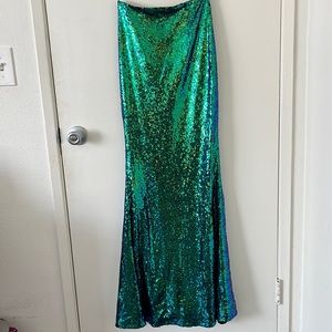 Small Sequin Mermaid Costume skirt